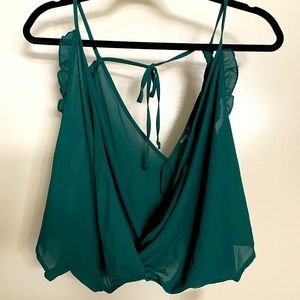 Sheer loose fitting summer top